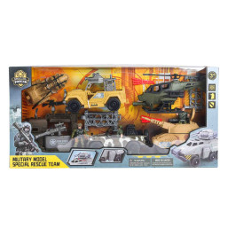 Military Model Rescue Team Set